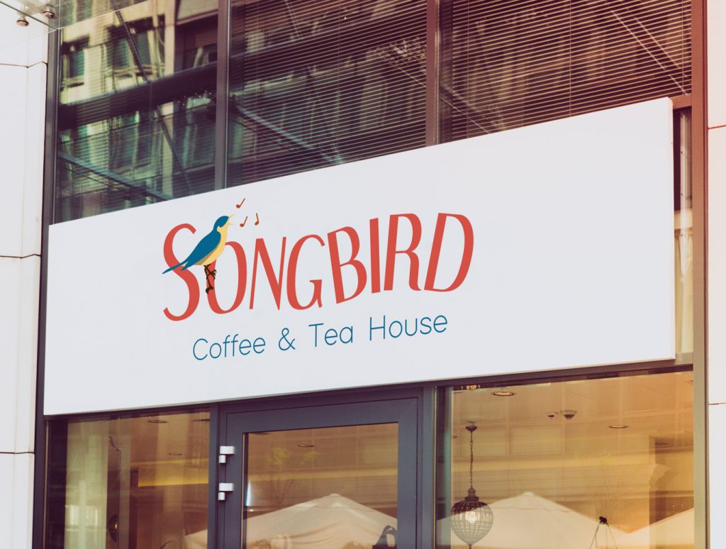 Songbird Coffee & Tea House Rebranded Logo